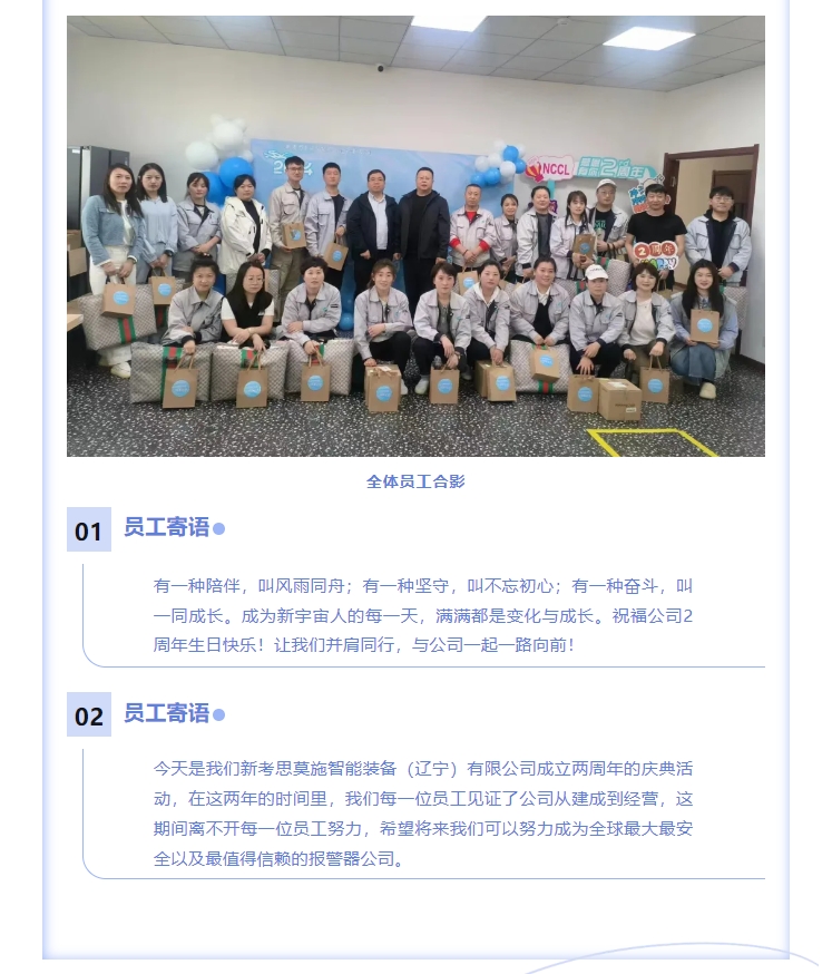 熱烈慶賀COSMOS遼寧生產(chǎn)基地成立兩周年！(圖8)