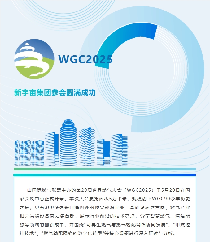 賦能可持續(xù)未來！熱烈慶賀新宇宙集團(tuán)WGC2025參會(huì)圓滿成功！(圖1)